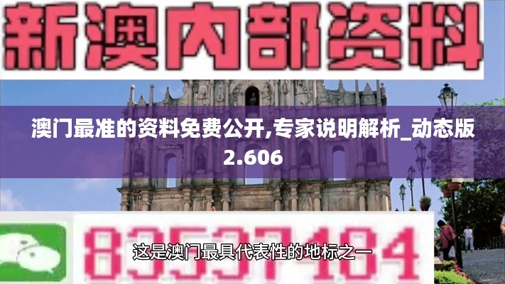 澳門最準的資料免費公開,專家說明解析_動態(tài)版2.606