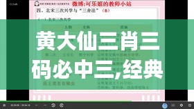 黃大仙三肖三碼必中三,經(jīng)典解析說明_運(yùn)動版4.251