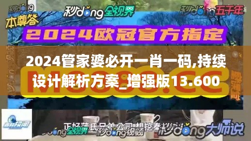 2024管家婆必開(kāi)一肖一碼,持續(xù)設(shè)計(jì)解析方案_增強(qiáng)版13.600