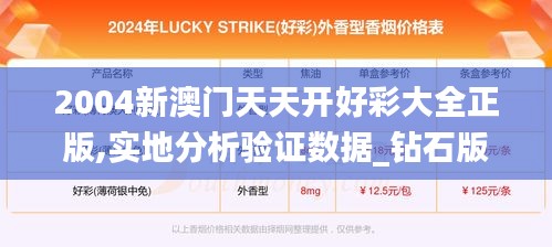 2004新澳門(mén)天天開(kāi)好彩大全正版,實(shí)地分析驗(yàn)證數(shù)據(jù)_鉆石版15.889
