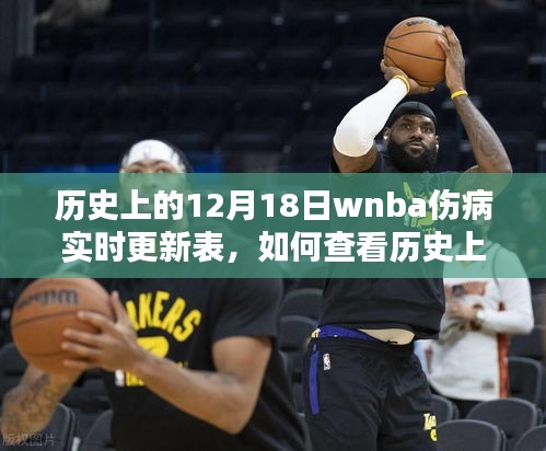歷史上的12月18日WNBA傷病實(shí)時更新表詳解，查看指南與步驟梳理
