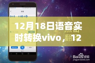12月18日見證語音實時轉(zhuǎn)換技術(shù)在vivo的突破進展