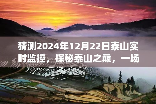 探秘泰山之巔，心靈之旅的預(yù)測(cè)與啟程，揭秘泰山實(shí)時(shí)監(jiān)控下的神秘景象（2024年12月22日）