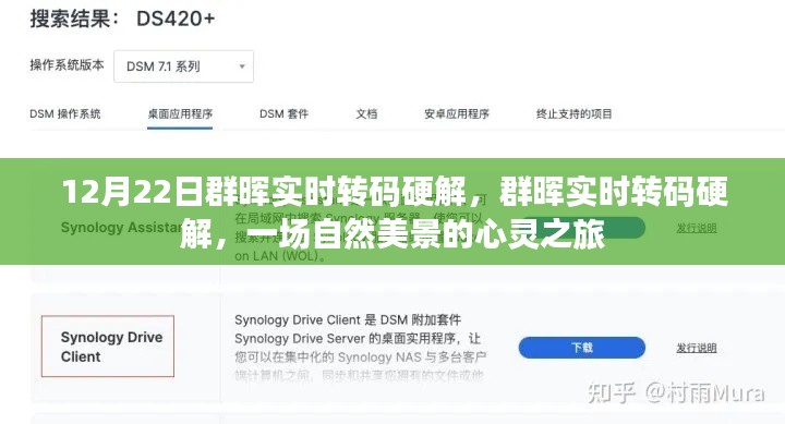 群暉實時轉(zhuǎn)碼硬解，自然美景的心靈之旅體驗