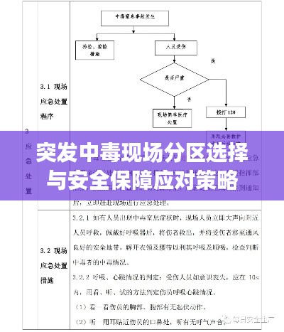 突發(fā)中毒現(xiàn)場分區(qū)選擇與安全保障應(yīng)對策略