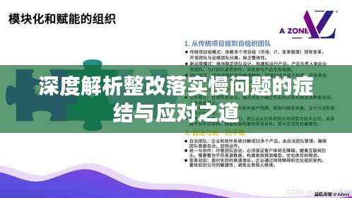 深度解析整改落實(shí)慢問(wèn)題的癥結(jié)與應(yīng)對(duì)之道