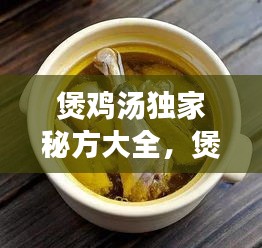 煲雞湯獨(dú)家秘方大全，煲雞湯大全及做法大全集 