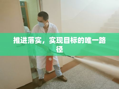 推進落實，實現(xiàn)目標(biāo)的唯一路徑