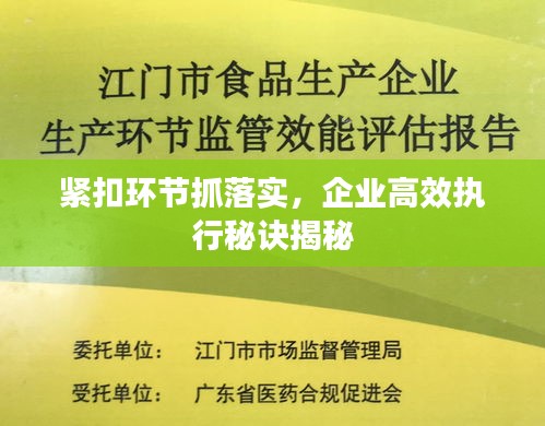 緊扣環(huán)節(jié)抓落實，企業(yè)高效執(zhí)行秘訣揭秘