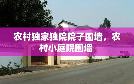 農(nóng)村獨家獨院院子圍墻，農(nóng)村小庭院圍墻 