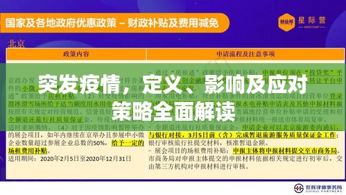 突發(fā)疫情，定義、影響及應(yīng)對(duì)策略全面解讀