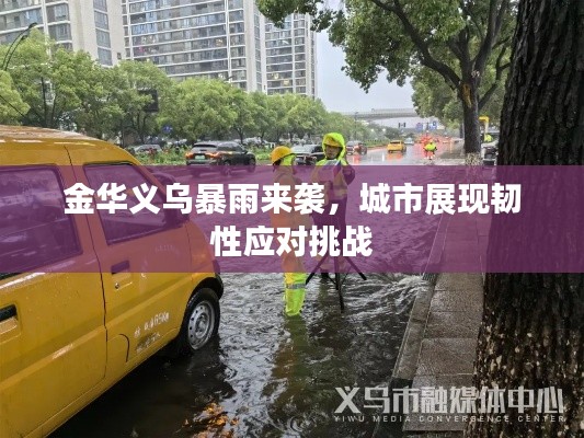 金華義烏暴雨來襲，城市展現(xiàn)韌性應對挑戰(zhàn)