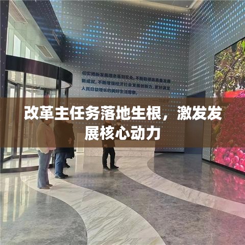 改革主任務(wù)落地生根，激發(fā)發(fā)展核心動(dòng)力