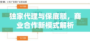 獨家代理與保底額，商業(yè)合作新模式解析