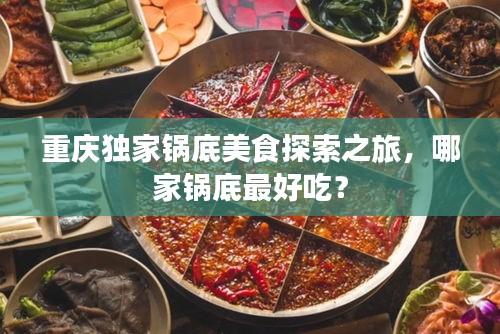重慶獨家鍋底美食探索之旅，哪家鍋底最好吃？