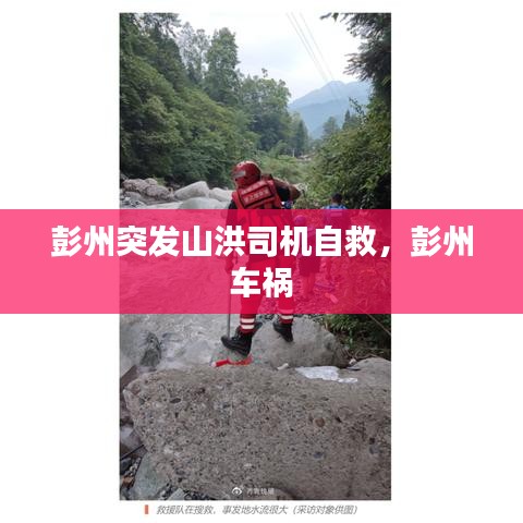 彭州突發(fā)山洪司機自救，彭州 車禍 