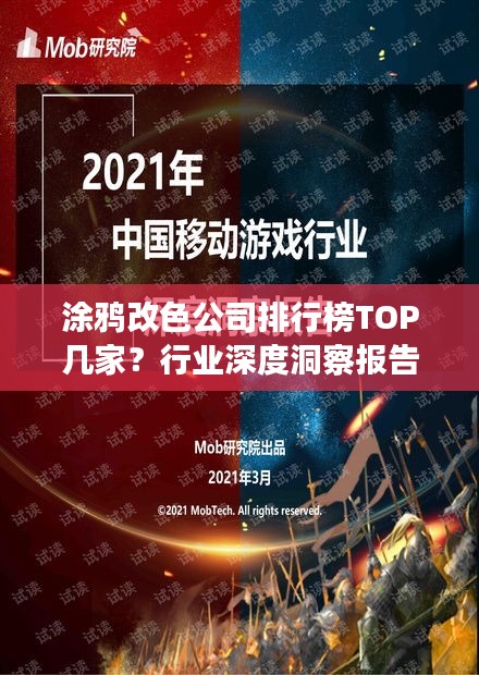 涂鴉改色公司排行榜TOP幾家？行業(yè)深度洞察報(bào)告！