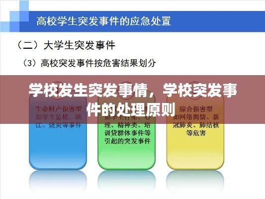 學(xué)校發(fā)生突發(fā)事情，學(xué)校突發(fā)事件的處理原則 