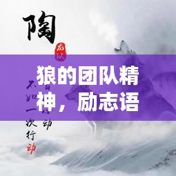 狼的團(tuán)隊(duì)精神，勵(lì)志語錄激發(fā)無限潛能