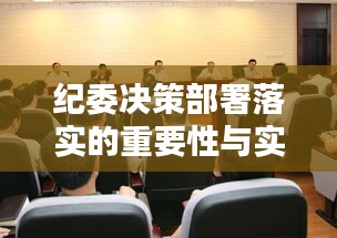 紀(jì)委決策部署落實(shí)的重要性與實(shí)踐探索