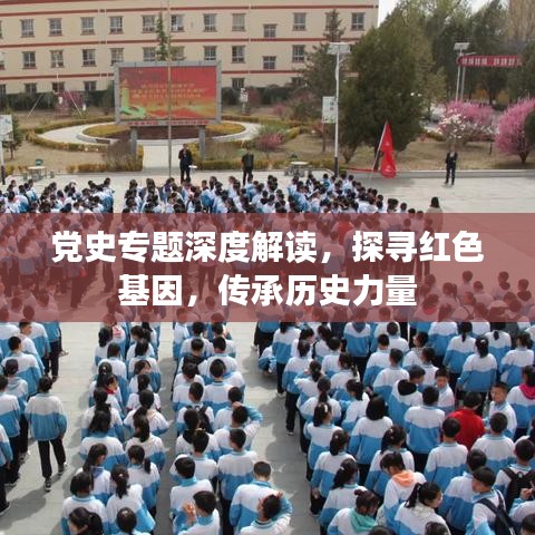 黨史專題深度解讀，探尋紅色基因，傳承歷史力量