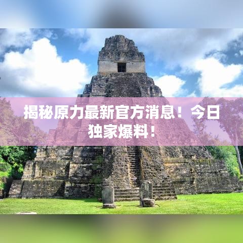 揭秘原力最新官方消息！今日獨(dú)家爆料！