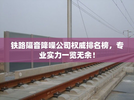 鐵路隔音降噪公司權(quán)威排名榜，專業(yè)實(shí)力一覽無(wú)余！