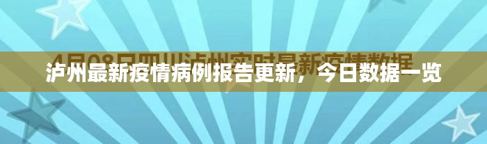 瀘州最新疫情病例報告更新，今日數(shù)據(jù)一覽