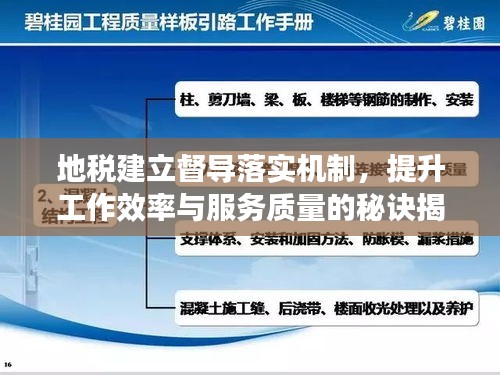 地稅建立督導(dǎo)落實(shí)機(jī)制，提升工作效率與服務(wù)質(zhì)量的秘訣揭秘