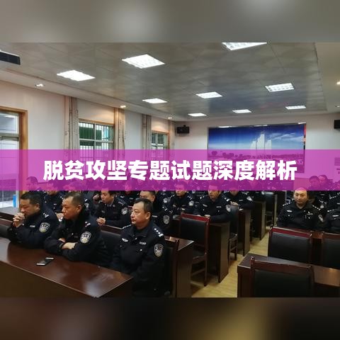 脫貧攻堅專題試題深度解析