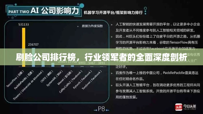 刷臉公司排行榜，行業(yè)領(lǐng)軍者的全面深度剖析
