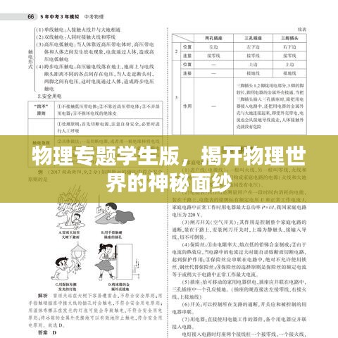 物理專題學生版，揭開物理世界的神秘面紗