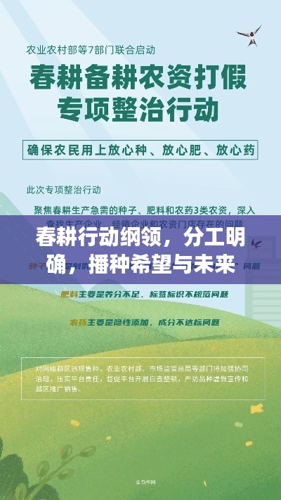 春耕行動(dòng)綱領(lǐng)，分工明確，播種希望與未來