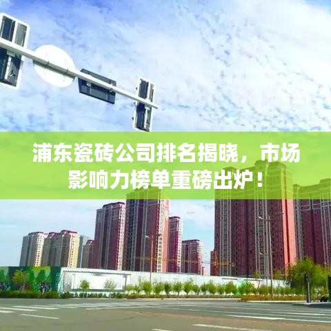 浦東瓷磚公司排名揭曉，市場影響力榜單重磅出爐！