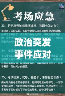 政治突發(fā)事件應(yīng)對之道，危機(jī)處理與策略解析