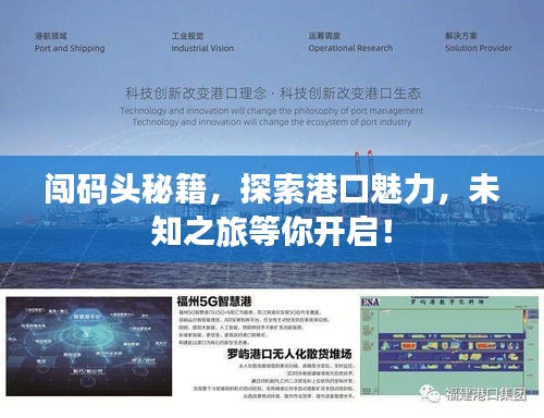 闖碼頭秘籍，探索港口魅力，未知之旅等你開啟！