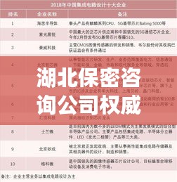 湖北保密咨詢公司權(quán)威排名榜單揭曉！