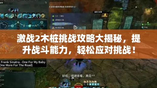 激戰(zhàn)2木樁挑戰(zhàn)攻略大揭秘，提升戰(zhàn)斗能力，輕松應(yīng)對挑戰(zhàn)！