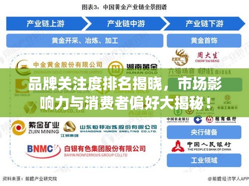品牌關(guān)注度排名揭曉，市場影響力與消費(fèi)者偏好大揭秘！