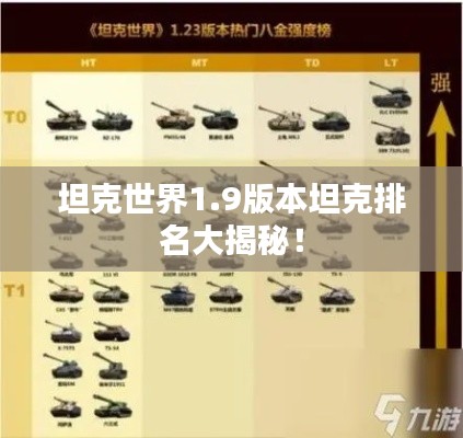 坦克世界1.9版本坦克排名大揭秘！