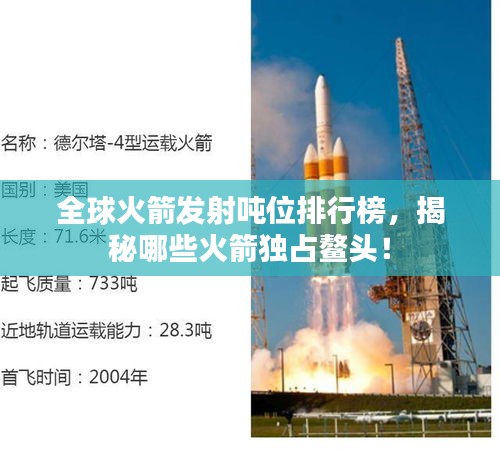 全球火箭發(fā)射噸位排行榜，揭秘哪些火箭獨(dú)占鰲頭！