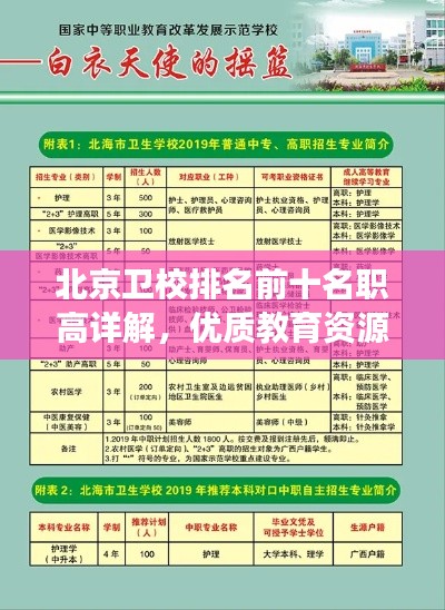 北京衛(wèi)校排名前十名職高詳解，優(yōu)質(zhì)教育資源的璀璨明珠