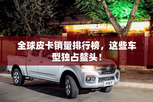 全球皮卡銷量排行榜，這些車型獨(dú)占鰲頭！