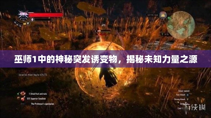 巫師1中的神秘突發(fā)誘變物，揭秘未知力量之源