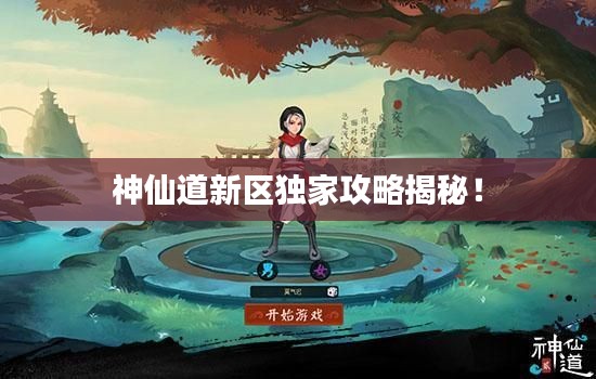 神仙道新區(qū)獨家攻略揭秘！