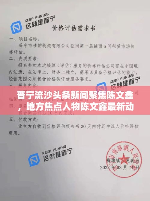 普寧流沙頭條新聞聚焦陳文鑫，地方焦點(diǎn)人物陳文鑫最新動(dòng)態(tài)速遞