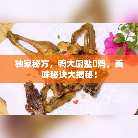 獨(dú)家秘方，鴨大廚鹽焗雞，美味秘訣大揭秘！
