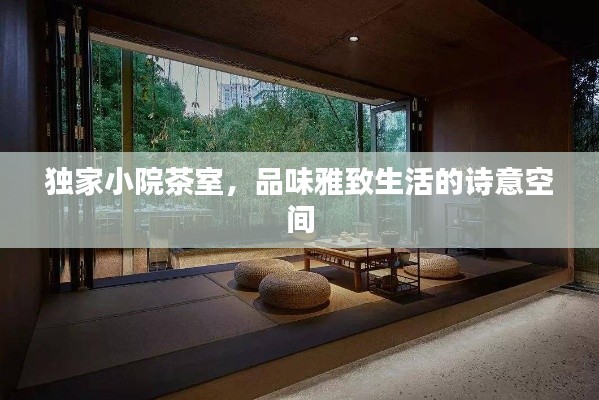 獨(dú)家小院茶室，品味雅致生活的詩意空間