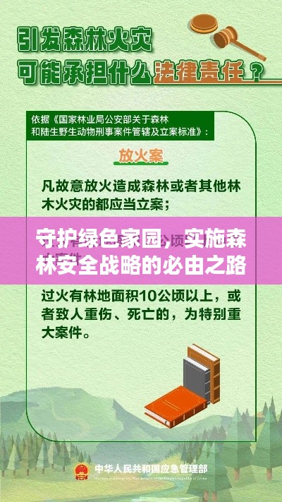 守護綠色家園，實施森林安全戰(zhàn)略的必由之路