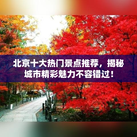 北京十大熱門景點推薦，揭秘城市精彩魅力不容錯過！